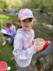 Highland School Trout Release 5