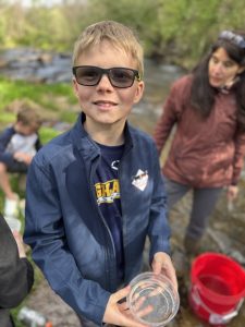 Highland School Trout Release 7